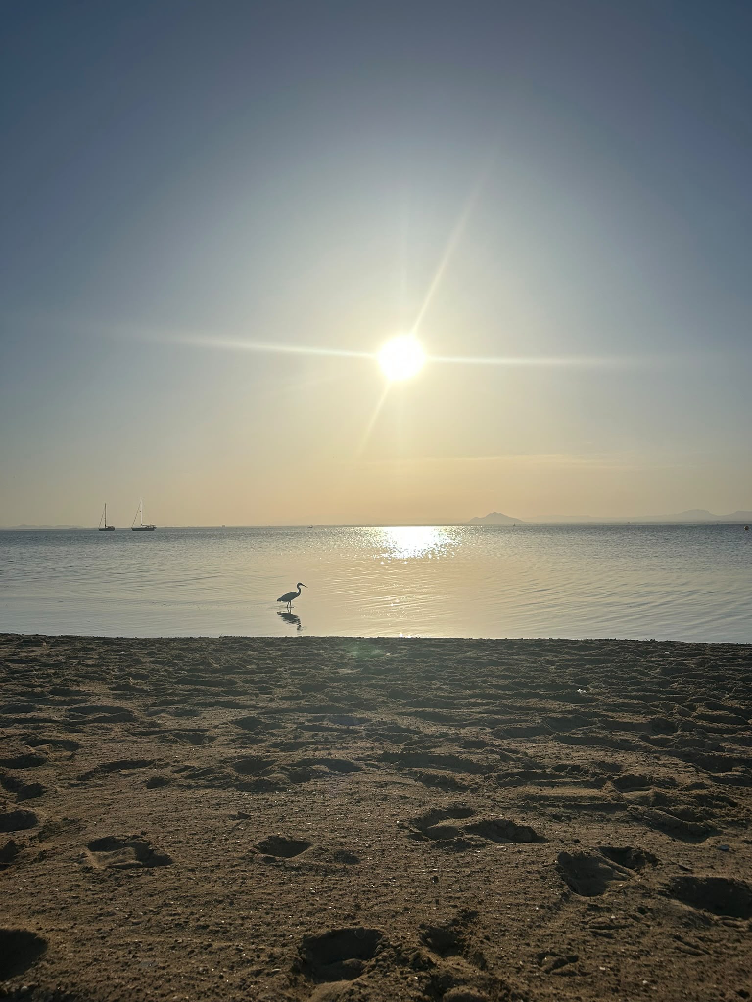 🌅 The La Manga lagoon at sunset